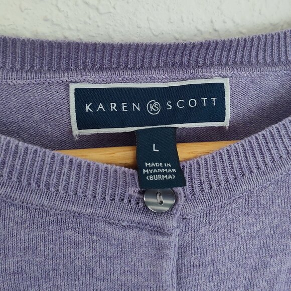 Karen Scott, Women’s Cardigan, L - Picture 4 of 5